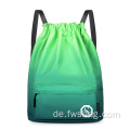 Kordeltrackpack -Sack -Pack wasserresistentes Fitnessstudio